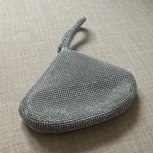 Silver Glitter Purse